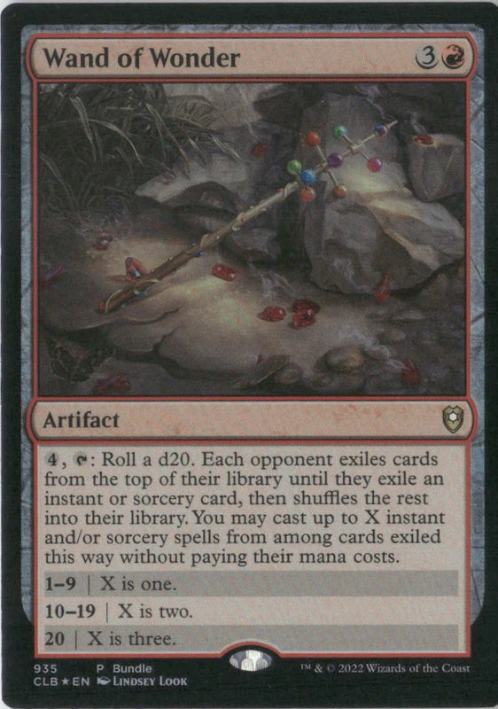 Scan Image | Wand of Wonder (CLB Bundle) - Unique and Miscellaneous Promos | [786EEBC6]