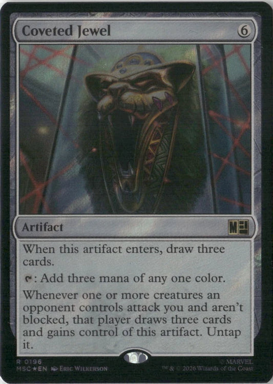 Scan Image | Coveted Jewel (Surge Foil) - Commander: Marvel Super Heroes | [DF53A8FF]