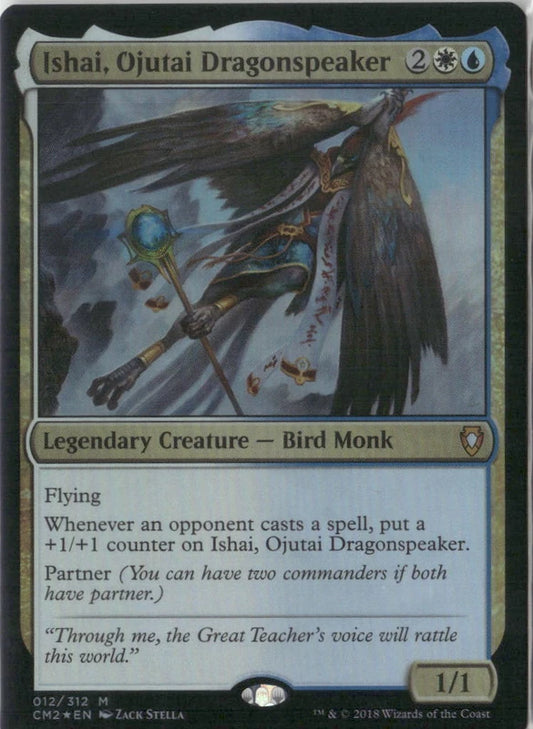 Scan Image | Ishai, Ojutai Dragonspeaker - Commander 2016 | [33D33958]