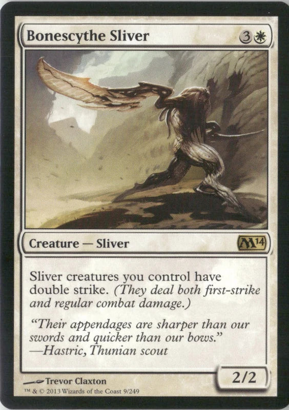 Scan Image | Bonescythe Sliver - Magic 2014 (M14) | [D8D9CE86]