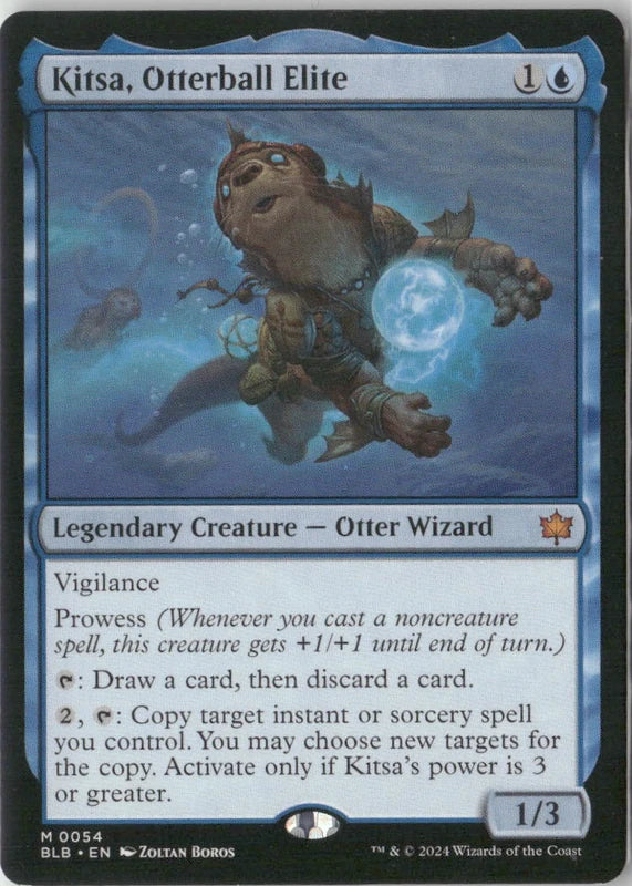 Scan Image | Kitsa, Otterball Elite - Bloomburrow | [E06933AE]