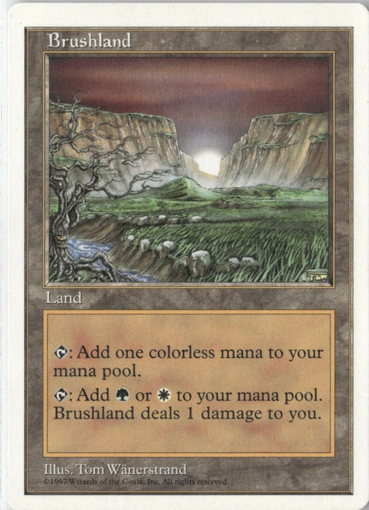 Scan Image | Brushland - Fifth Edition | [B0C107DF]