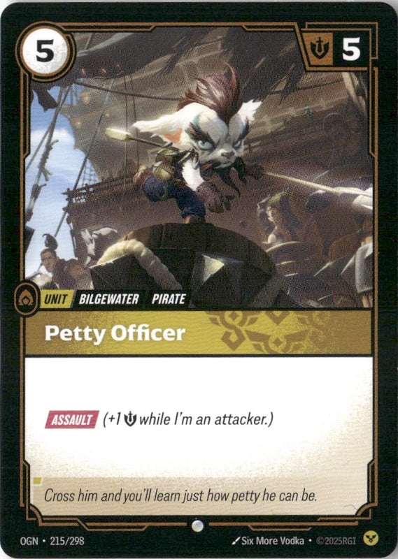 Petty Officer - Origins