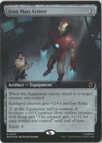 Scan Image | Iron Man Armor - Marvel Super Heroes | [A90D2521]