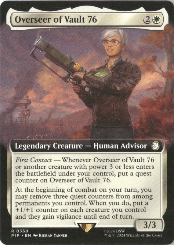 Overseer of Vault 76 (Extended Art) - Universes Beyond: Fallout