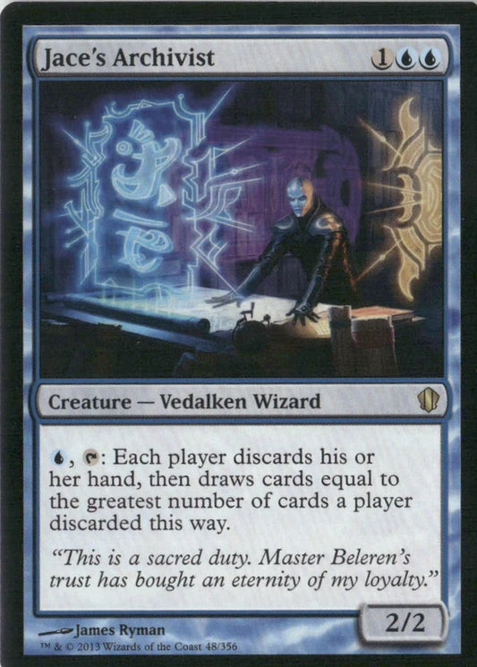 Scan Image | Jace's Archivist - Commander 2013 | [DBA68401]