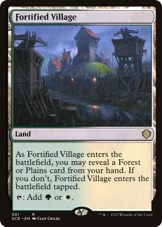Fortified Village - Starter Commander Decks