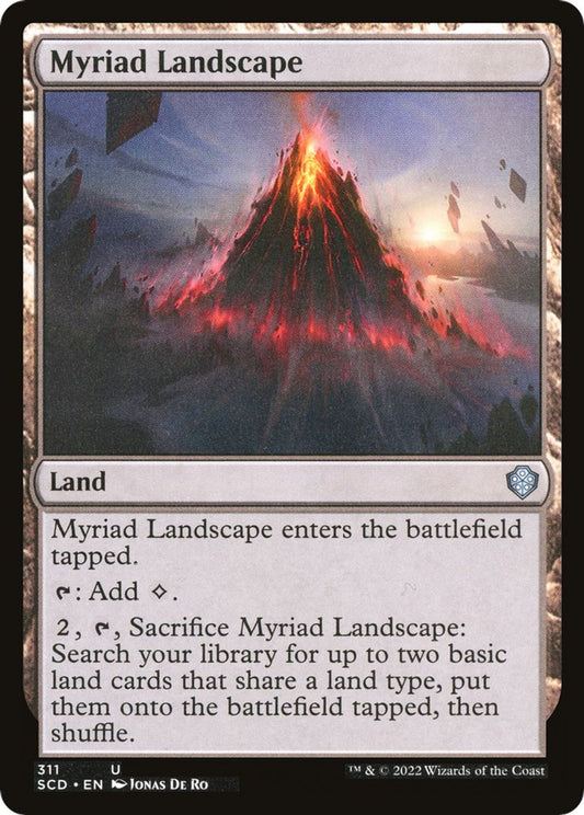 Myriad Landscape - Starter Commander Decks