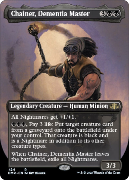 Chainer, Dementia Master (Borderless) - Dominaria Remastered