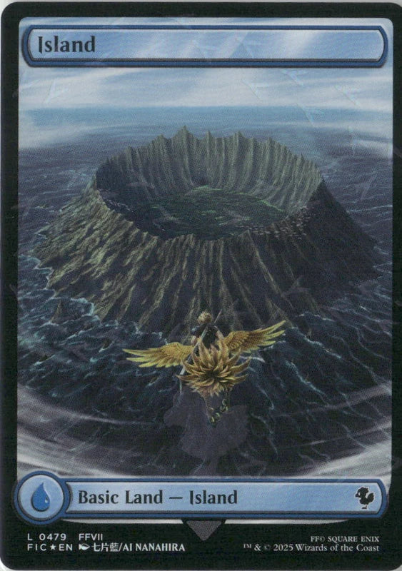 Scan Image | Island (Chocobo Track Foil) - Commander: FINAL FANTASY | [E77FBEFB]