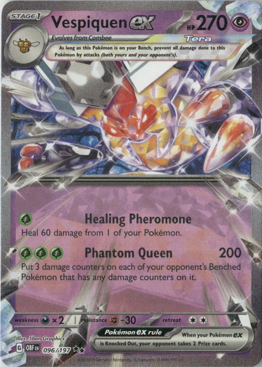 Vespiquen ex - SV03: Obsidian Flames