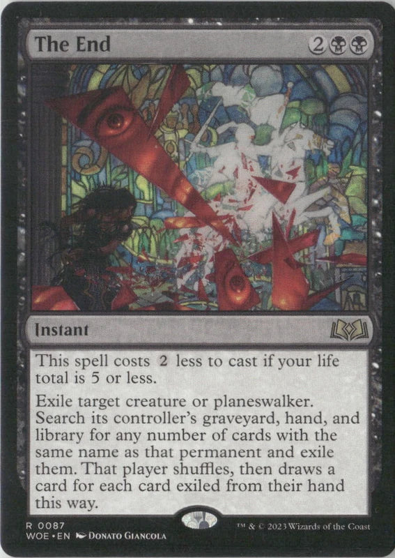 The End - Prerelease Cards