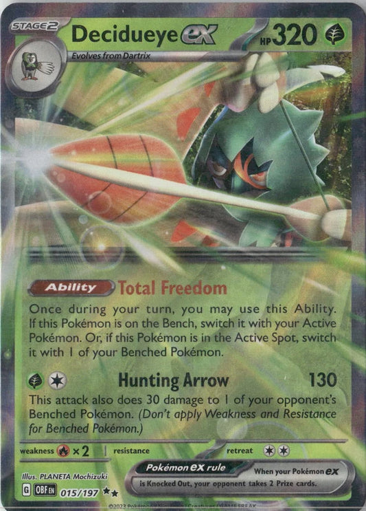 Decidueye ex - SV03: Obsidian Flames