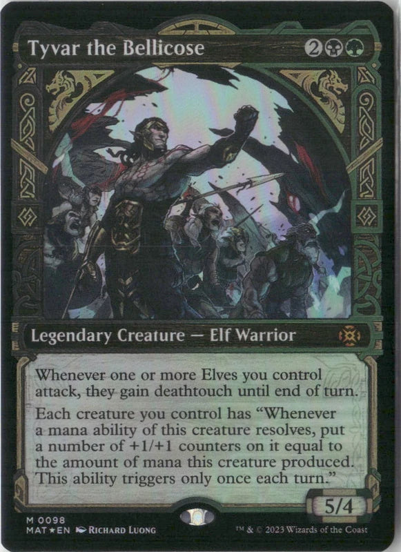 Scan Image | Tyvar the Bellicose (Showcase) - March of the Machine: The Aftermath | [811B04A0]