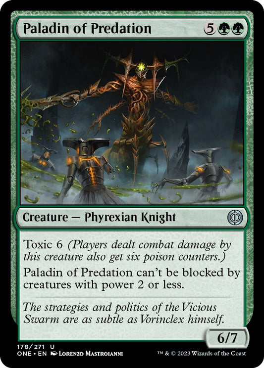 Paladin of Predation - Phyrexia: All Will Be One