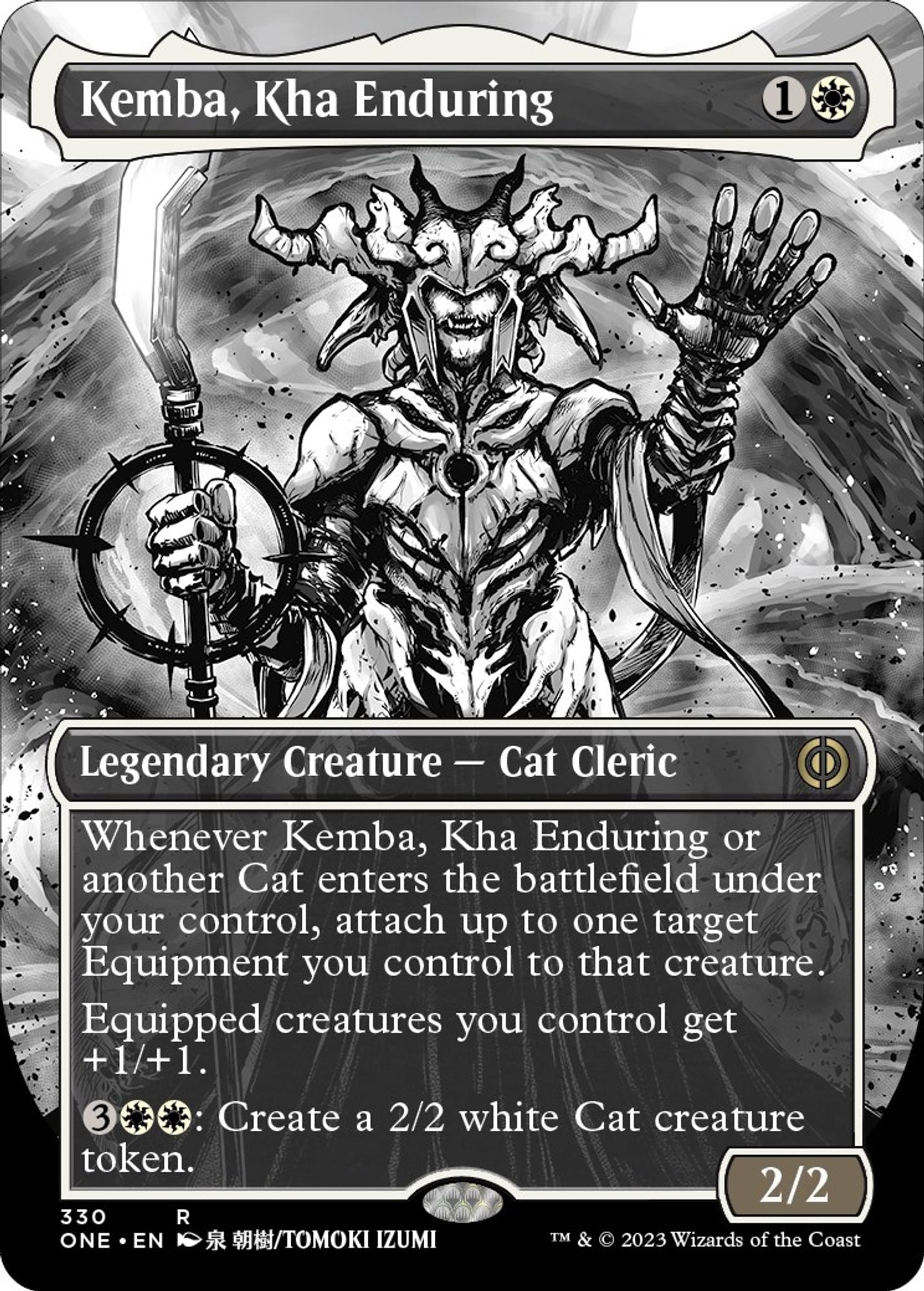 Kemba, Kha Enduring (Borderless) - Phyrexia: All Will Be One