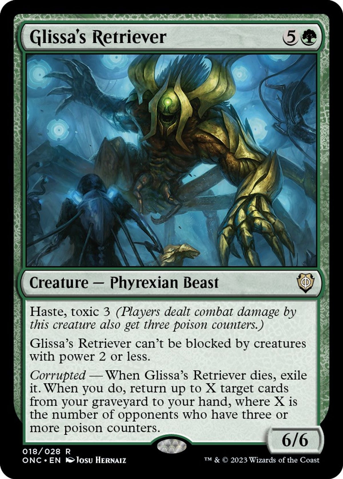 Glissa's Retriever - Commander: Phyrexia: All Will Be One