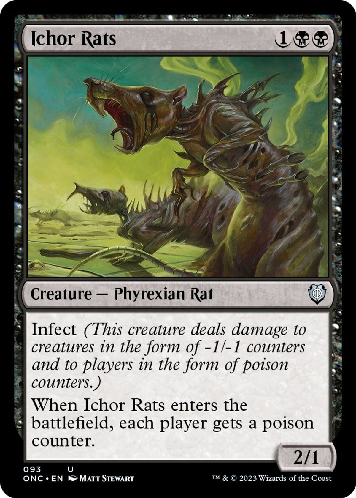 Ichor Rats - Commander: Phyrexia: All Will Be One