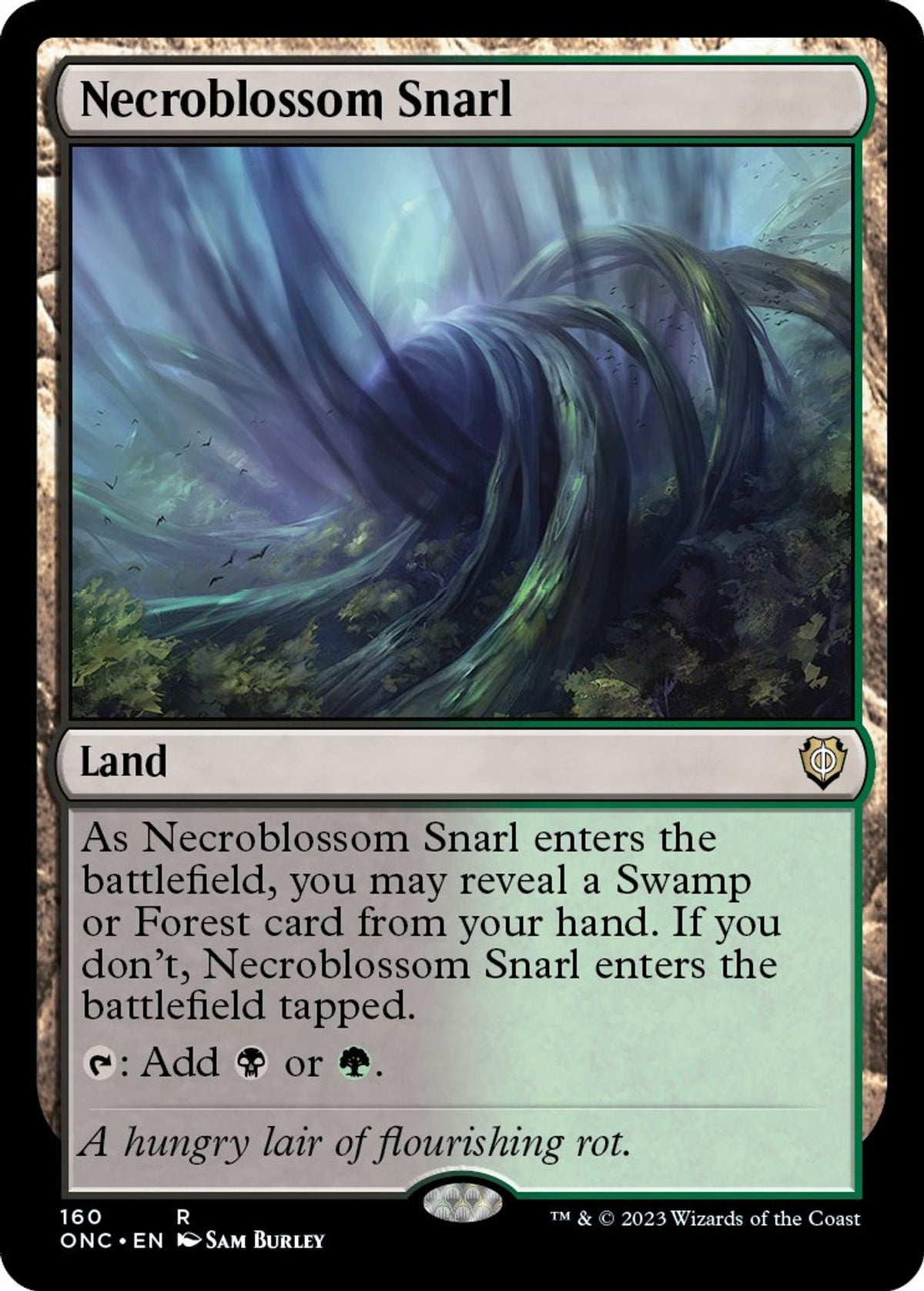 Necroblossom Snarl - Commander: Phyrexia: All Will Be One