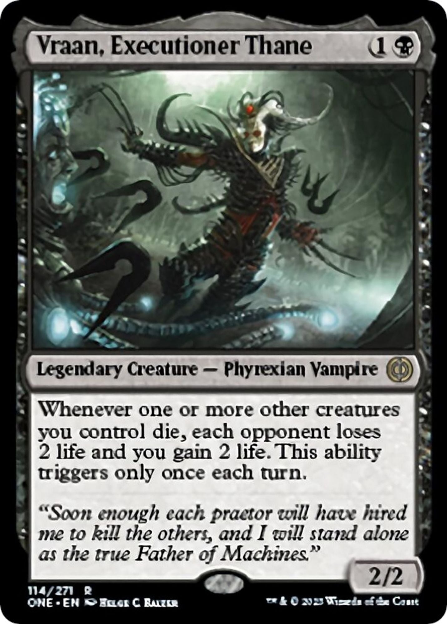 Vraan, Executioner Thane - Phyrexia: All Will Be One