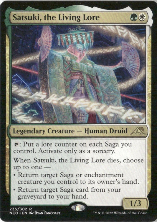 Satsuki, the Living Lore - Kamigawa: Neon Dynasty