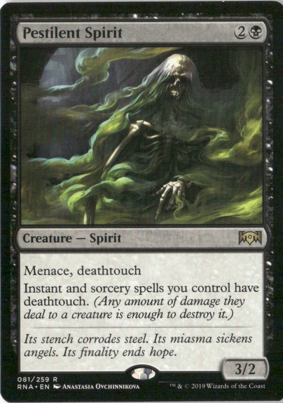 Pestilent Spirit - Ravnica Allegiance