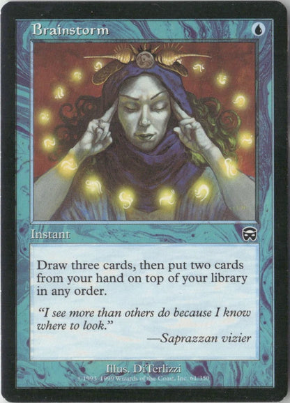 Scan Image | Brainstorm - Mercadian Masques | [2351D776]