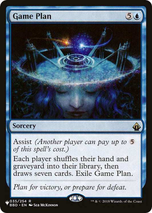 Game Plan - The List Reprints