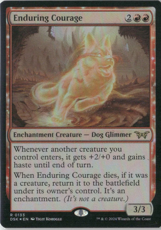 Scan Image | Enduring Courage - Duskmourn: House of Horror | [9F8E6B8F]