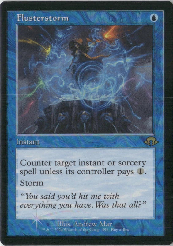 Scan Image | Flusterstorm (Retro Frame) - Buy-A-Box Promos | [60AEAB61]