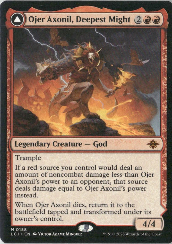 Scan Image | Ojer Axonil, Deepest Might - The Lost Caverns of Ixalan | [DA4B2269]