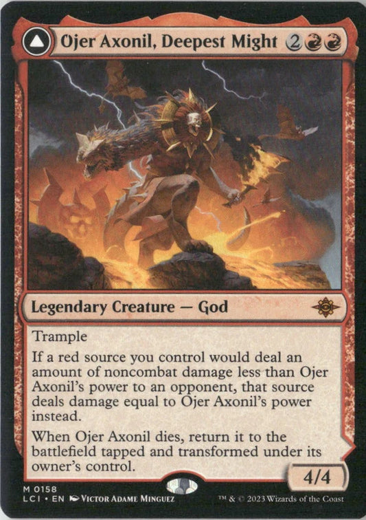 Scan Image | Ojer Axonil, Deepest Might - The Lost Caverns of Ixalan | [DA4B2269]