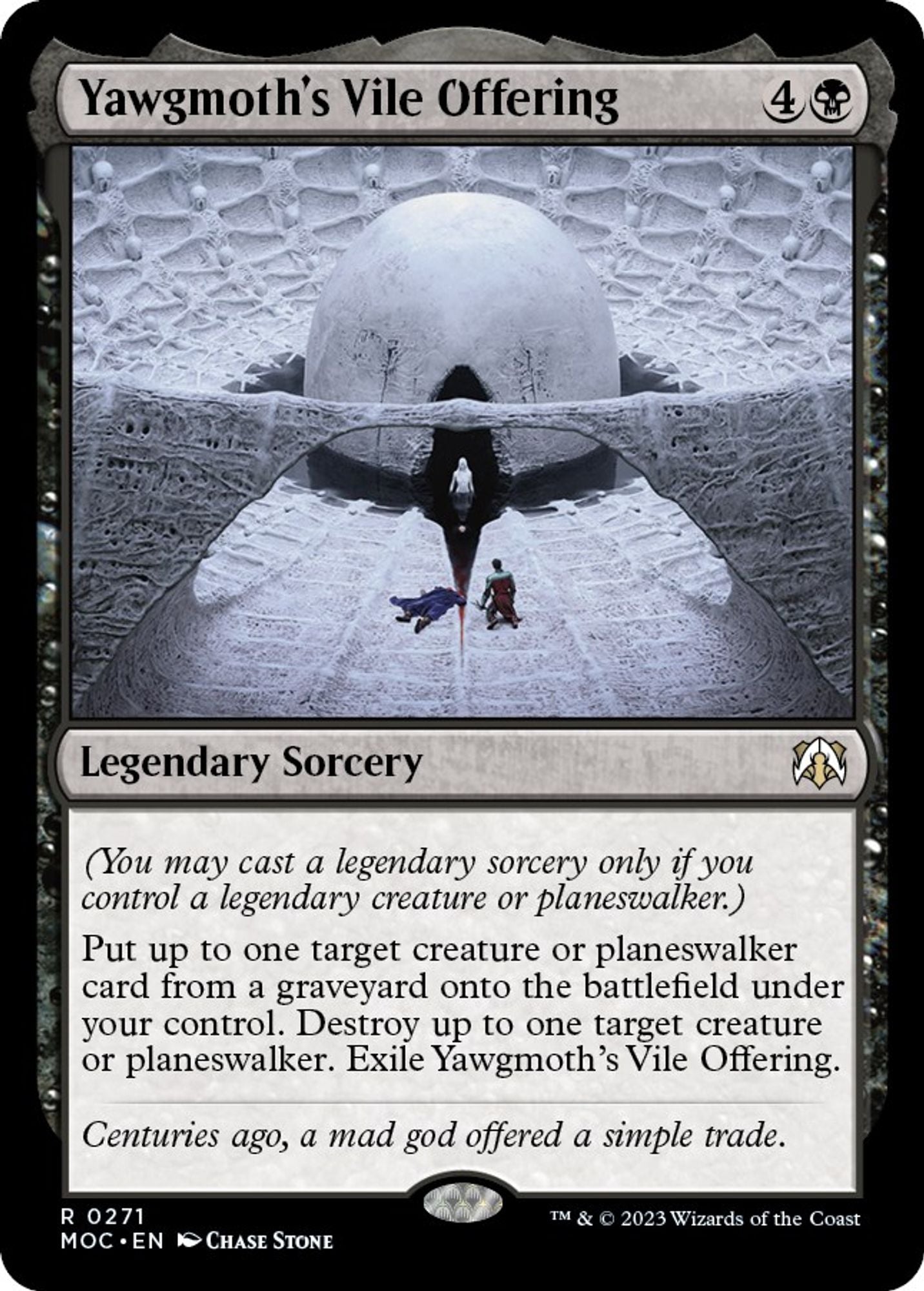 Yawgmoth's Vile Offering - Commander: March of the Machine