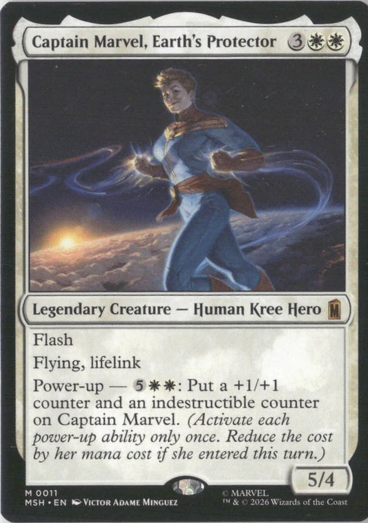 Captain Marvel, Earth's Protector - Marvel Super Heroes