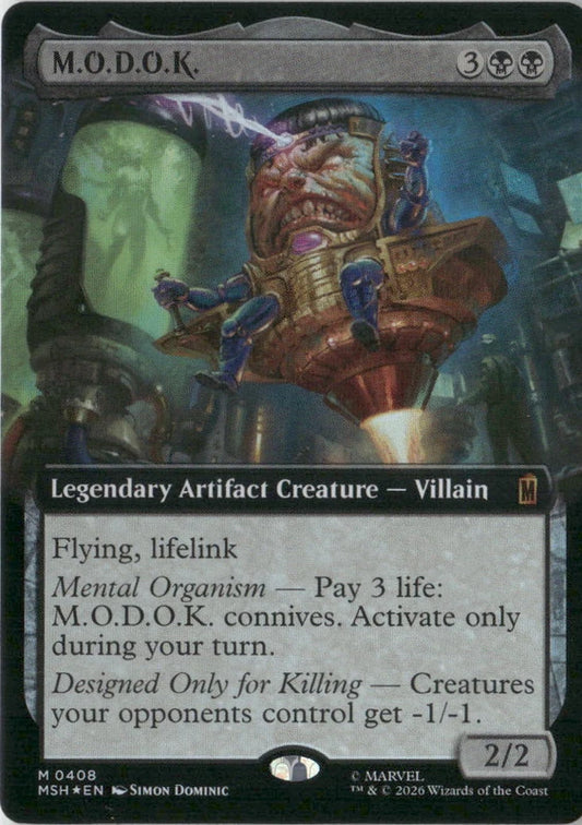 Scan Image | M.O.D.O.K. (Extended Art) - Marvel Super Heroes | [F6DCB045]