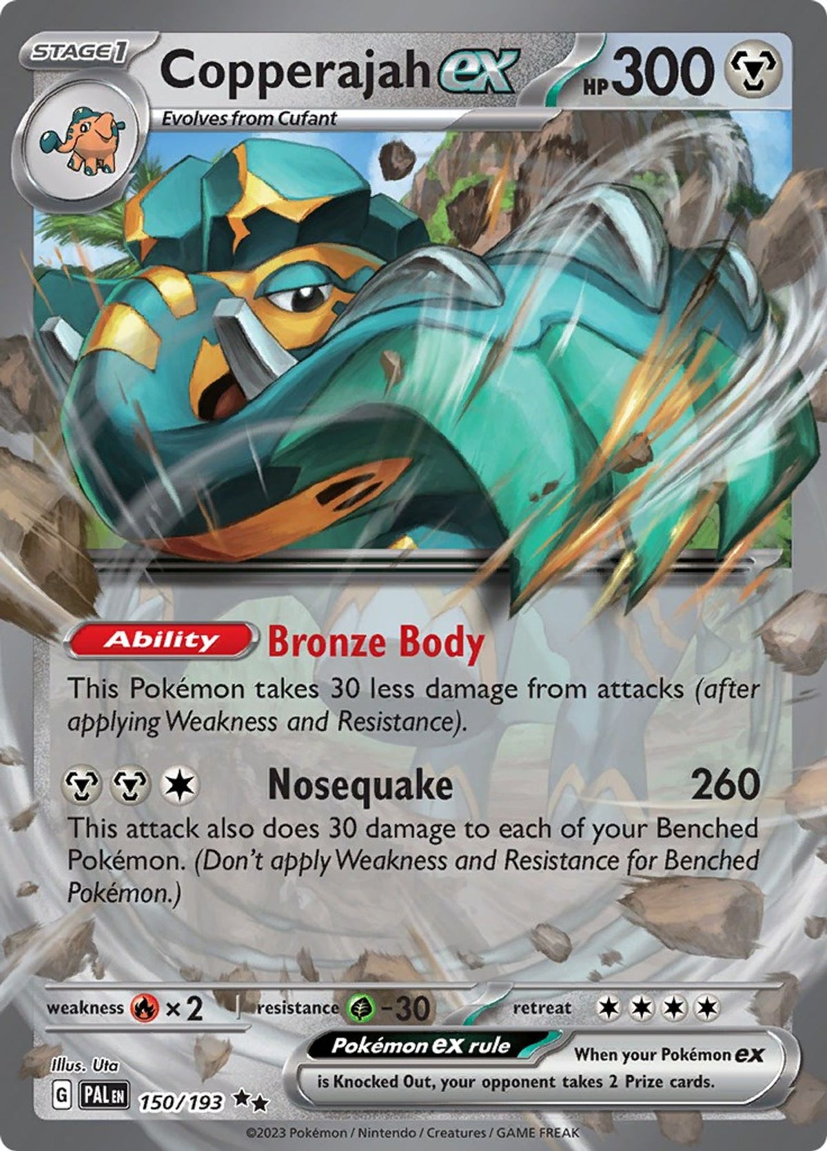 Copperajah ex - SV02: Paldea Evolved