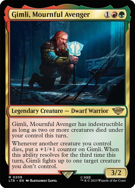 Gimli, Mournful Avenger - Universes Beyond: The Lord of the Rings: Tales of Middle-earth