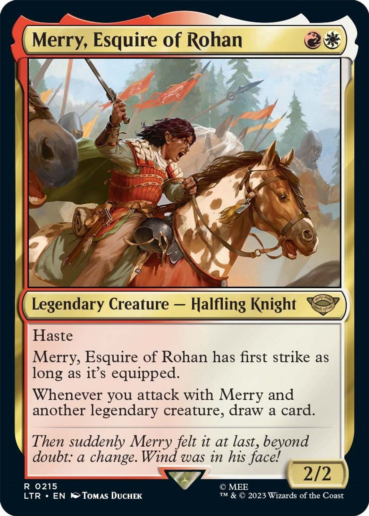 Merry, Esquire of Rohan - Universes Beyond: The Lord of the Rings: Tales of Middle-earth