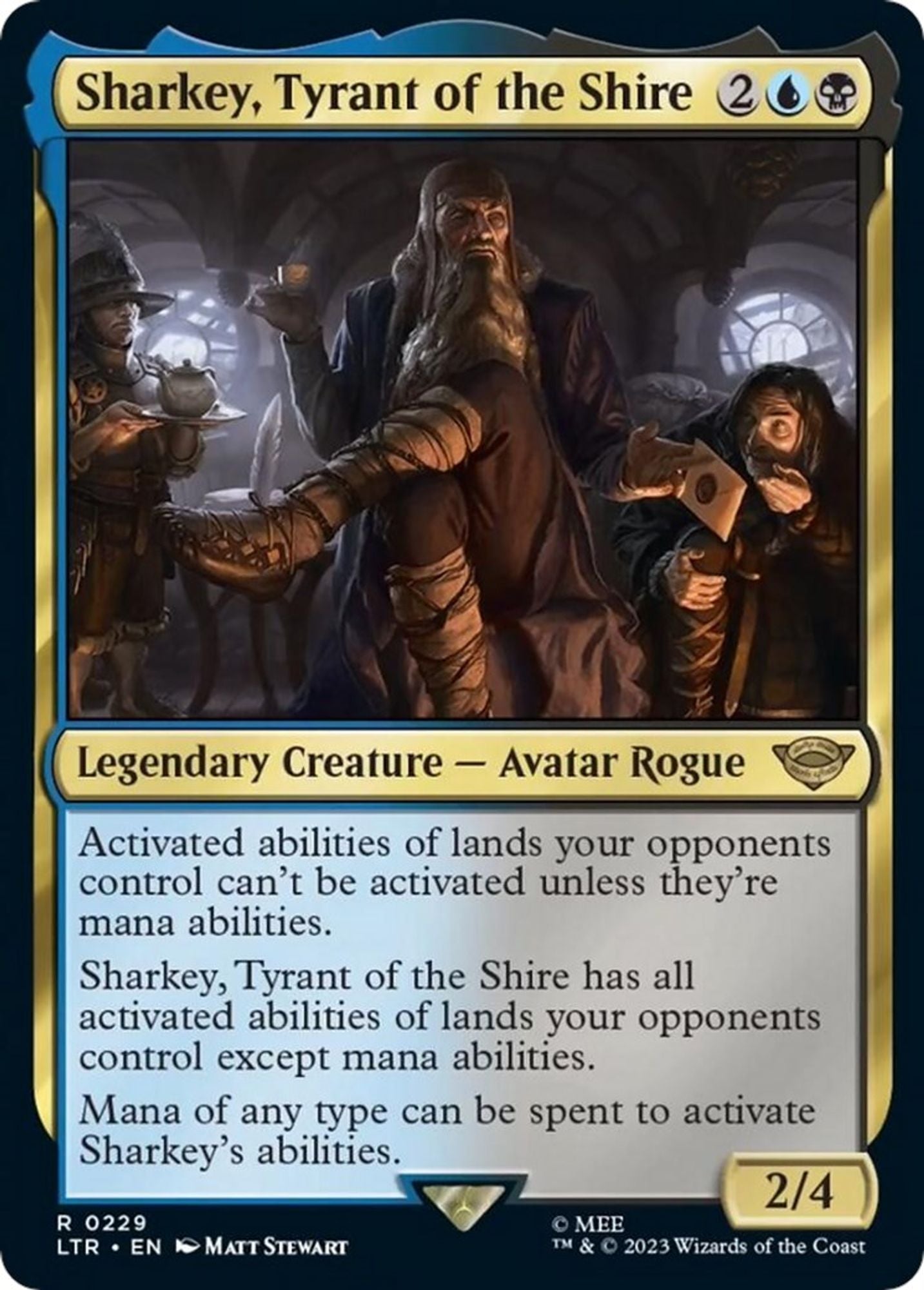 Sharkey, Tyrant of the Shire - Universes Beyond: The Lord of the Rings: Tales of Middle-earth