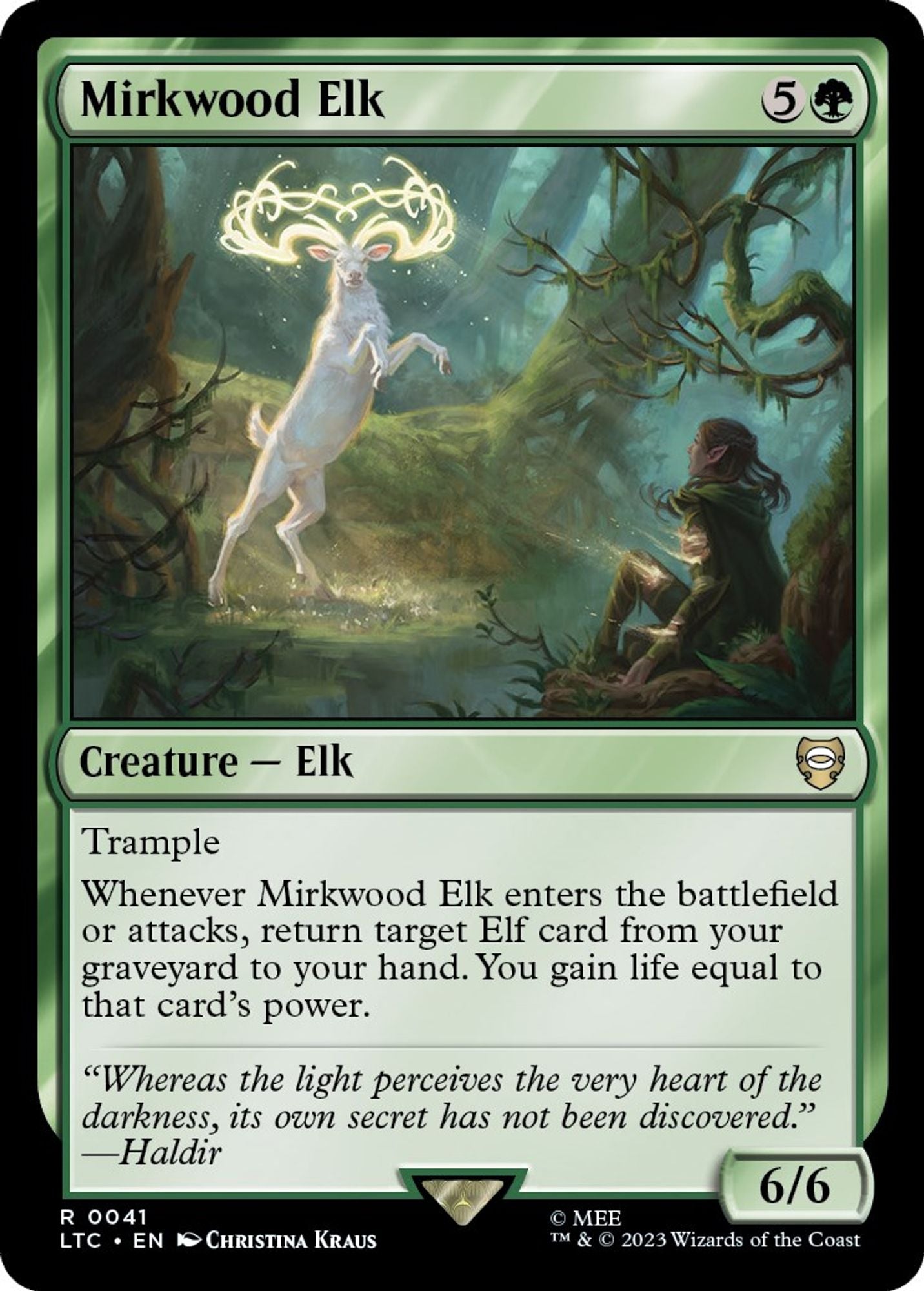 Mirkwood Elk - Commander: The Lord of the Rings: Tales of Middle-earth