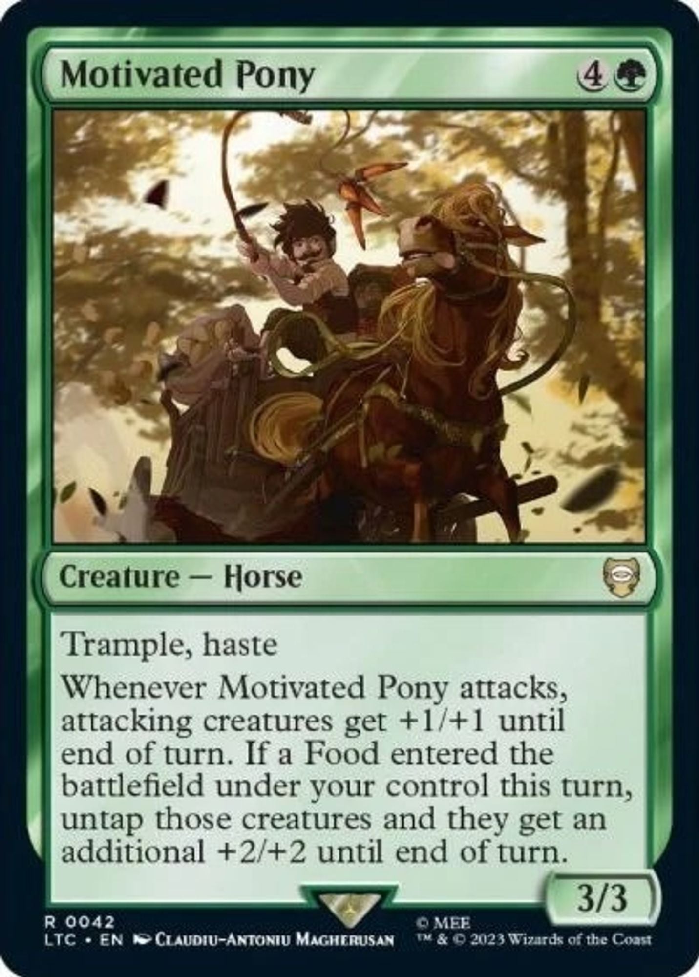 Motivated Pony - Commander: The Lord of the Rings: Tales of Middle-earth