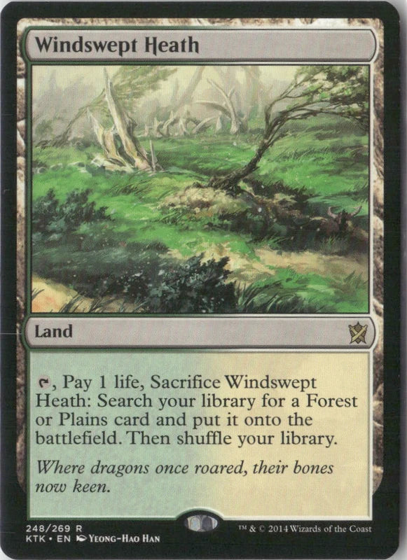 Scan Image | Windswept Heath - Khans of Tarkir | [6E9F0A1A]