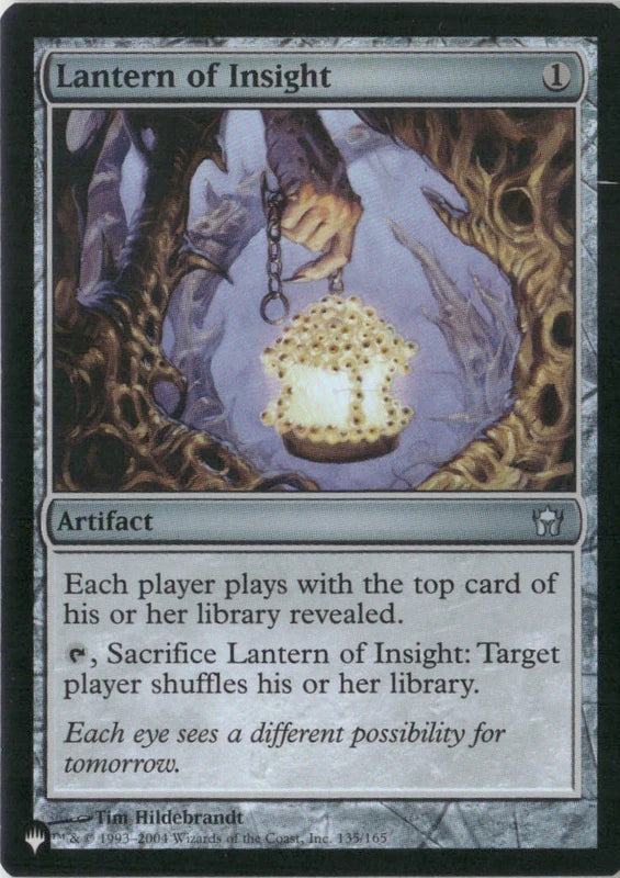 Scan Image | Lantern of Insight - The List Reprints | [D2EA7BD6]