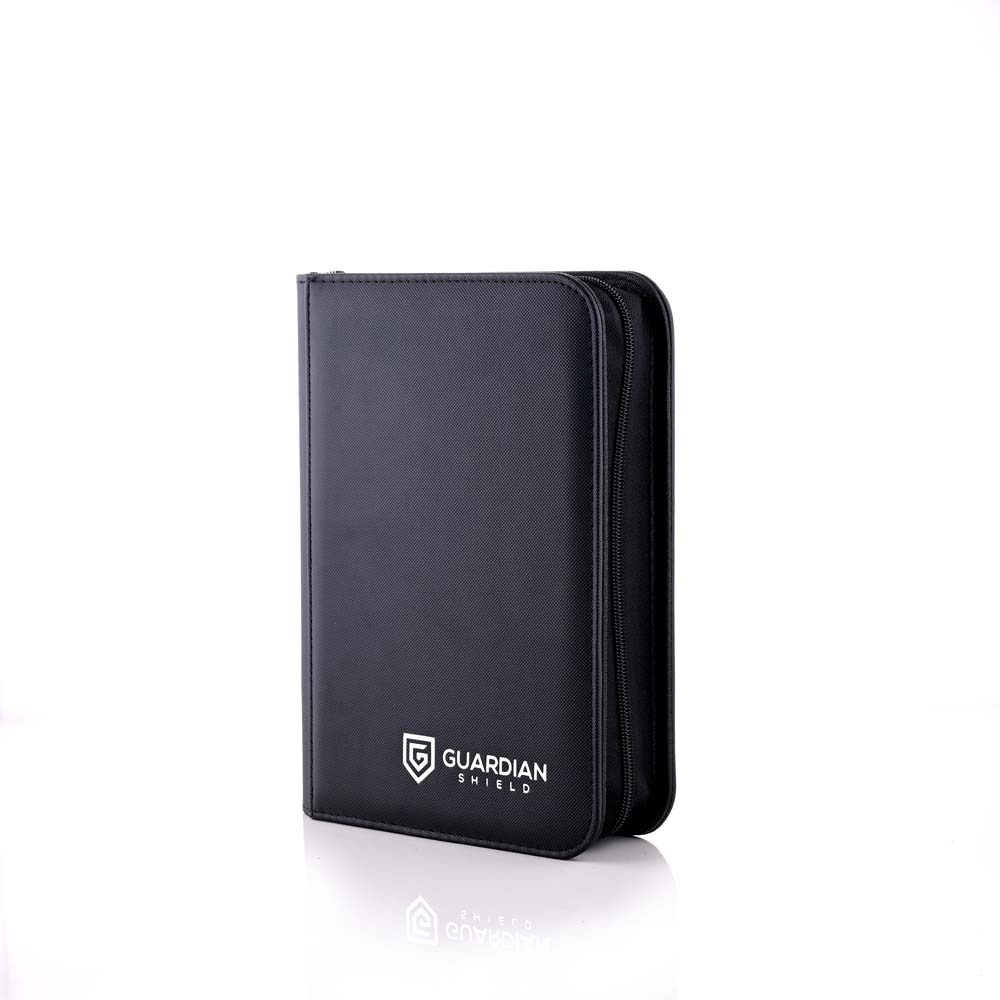 GUARDIAN SHIELD  4 Pocket Binder Black