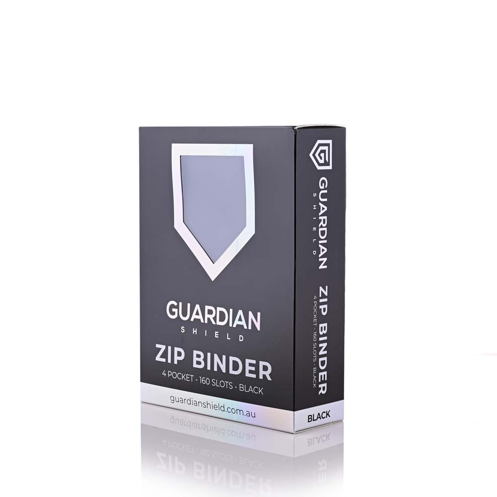 GUARDIAN SHIELD  4 Pocket Binder Black