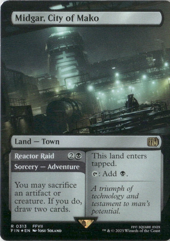 Scan Image | Midgar, City of Mako (Borderless) - FINAL FANTASY | [1356EAB0]