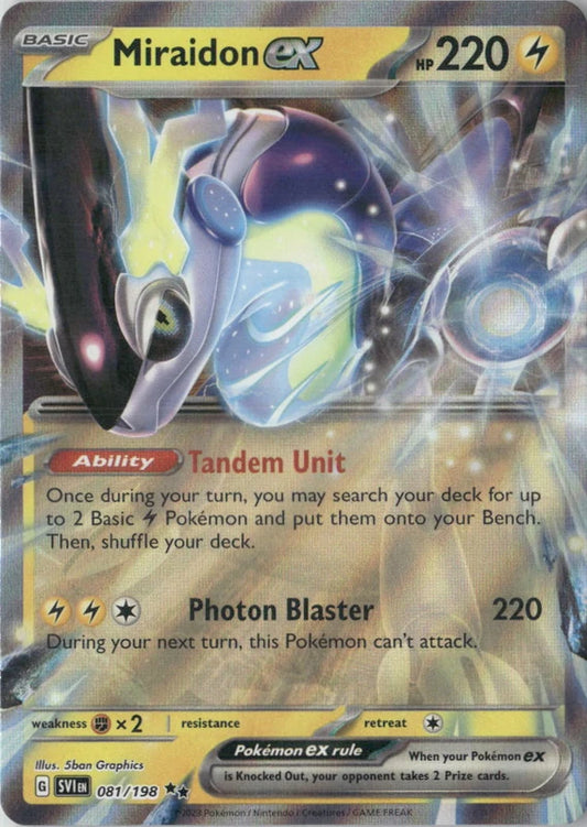 Miraidon ex - 081/198 - SV01: Scarlet & Violet Base Set
