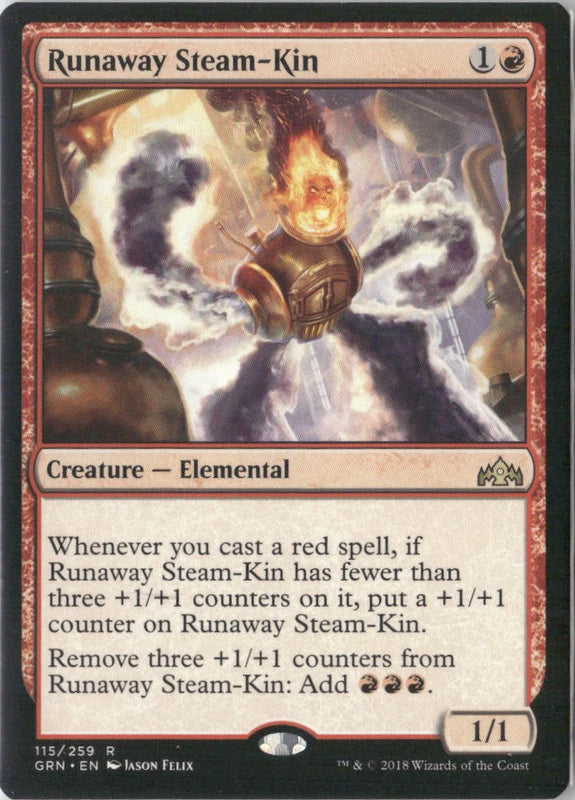 Scan Image | Runaway Steam-Kin - Guilds of Ravnica | [EDCB3A41]
