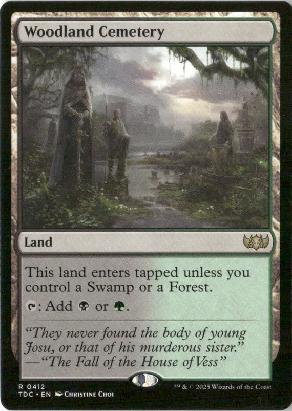 Woodland Cemetery - Commander: Tarkir: Dragonstorm