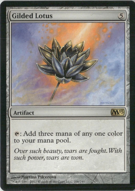 Scan Image | Gilded Lotus - Magic 2013 (M13) | [92B59782]